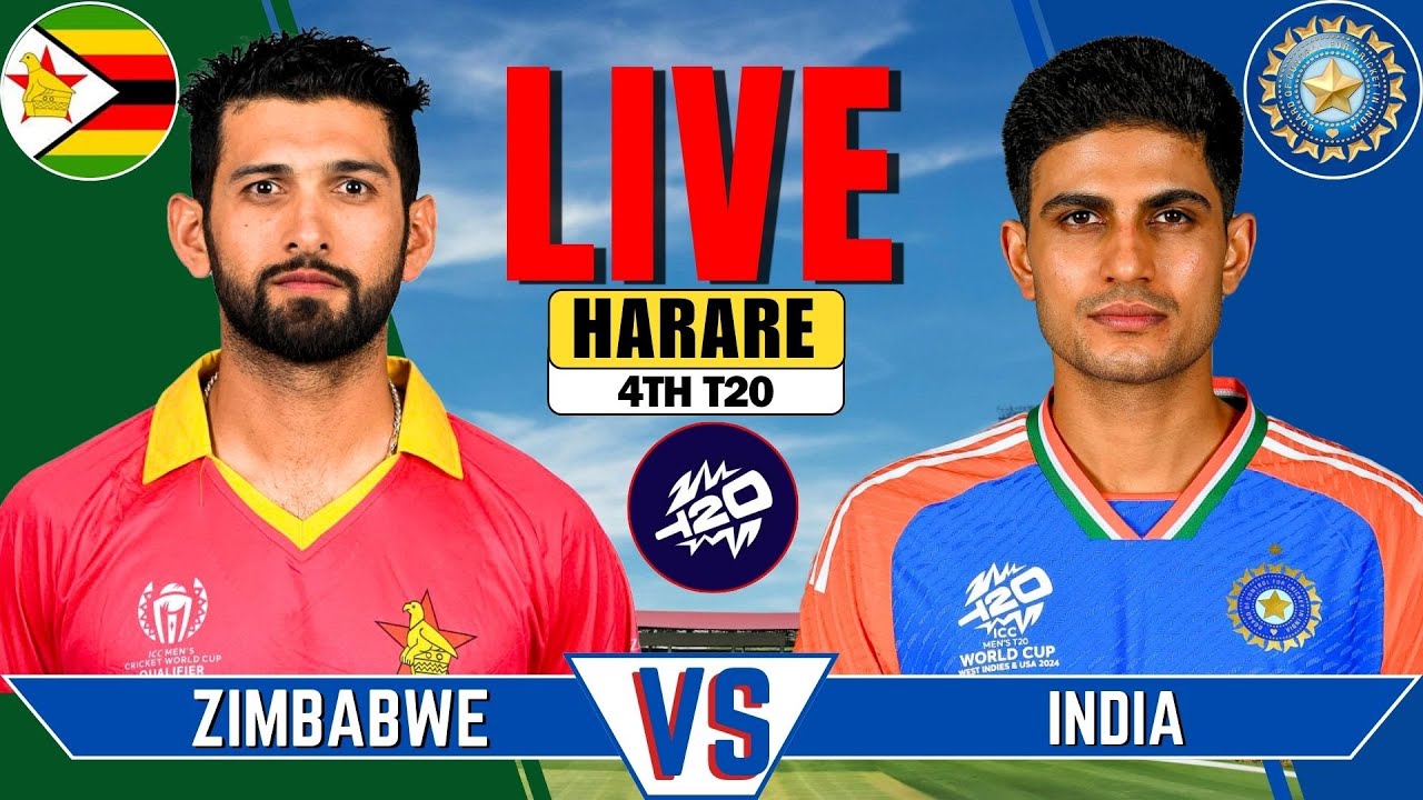 zimbabwe vs india live streaming